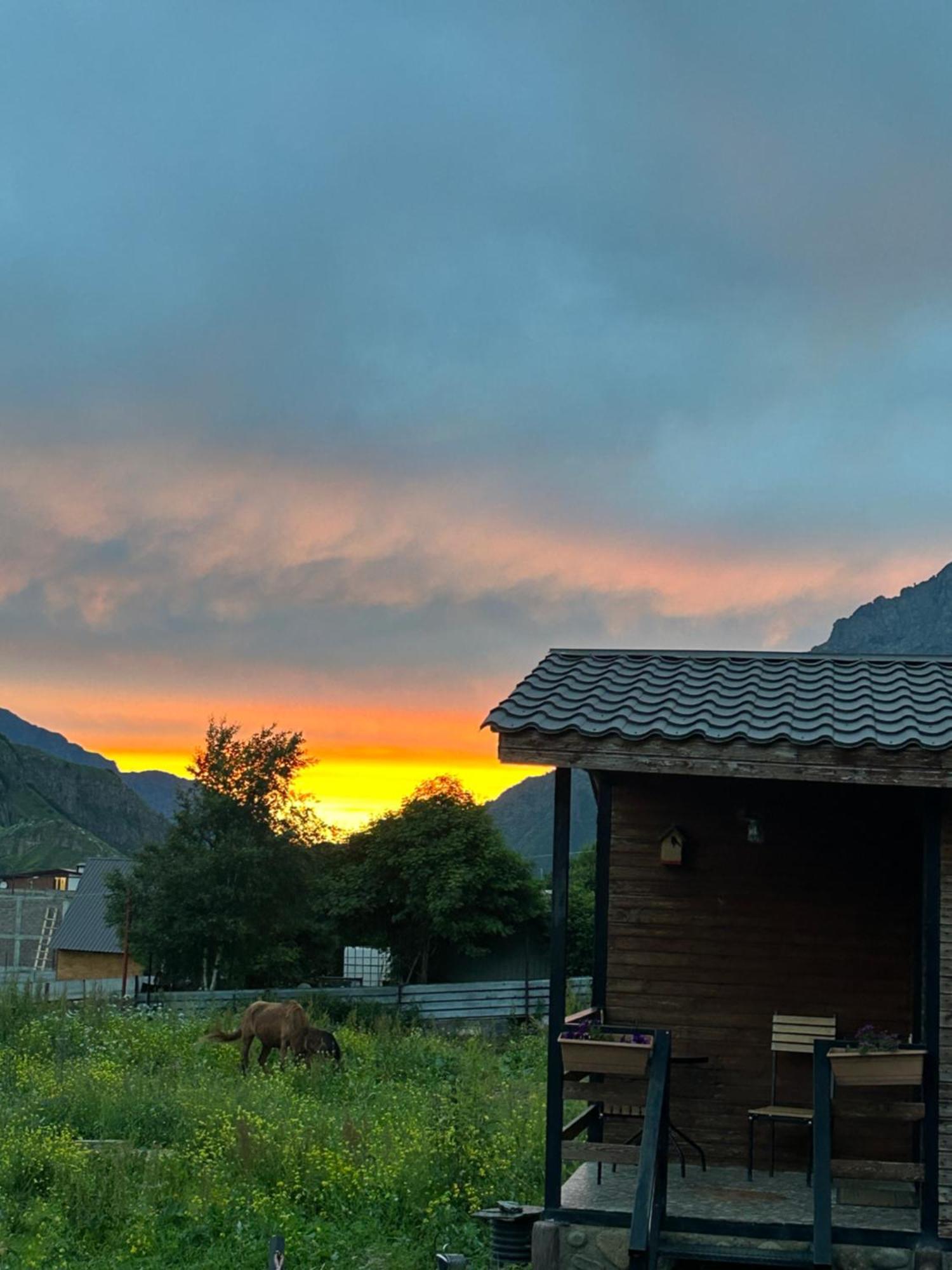 Panorama Cottages Kazbegi Ngoại thất bức ảnh